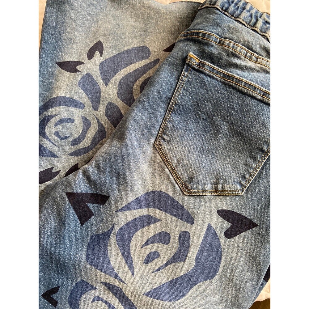 OLI & HALI jeans OH! jeans Oli and Hali pants OLI HALI jeans floral OLI&hali 2-6 - Picture 2 of 10